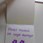 5. prosinca: "Pomoli" krunicu za svoje roditelje... ;-)