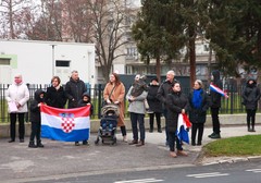 Doček blaženog Alojzija Stepinca na Savici