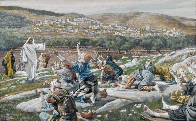 Ozdravljenje desetorice gubavaca - James Tissot