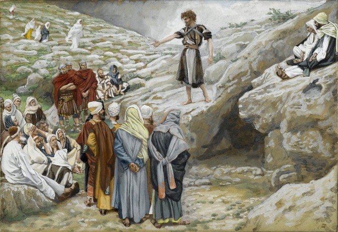 James Tissot - Sveti Ivan Krstitelj i farizeji