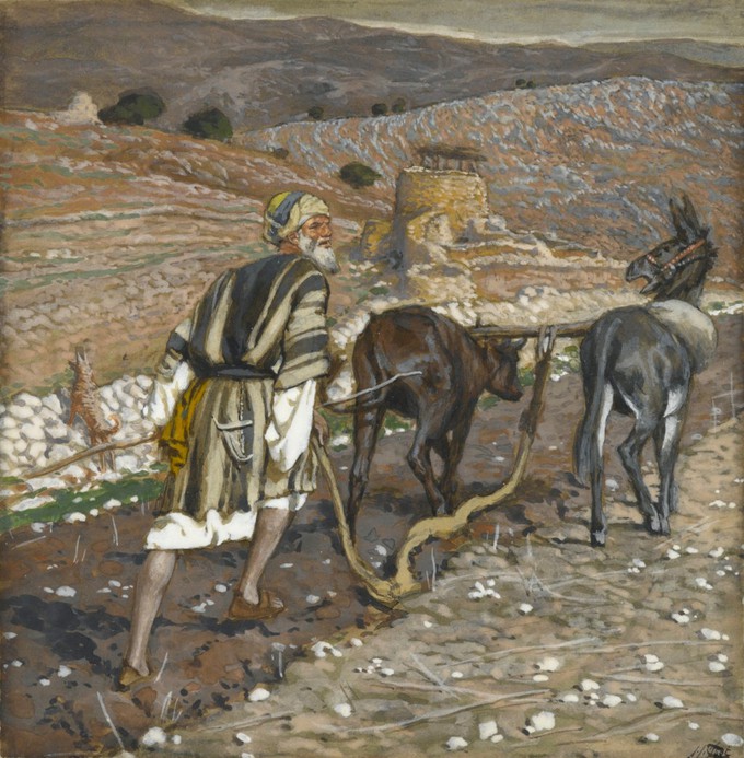 Čovjek na plugu - James Tissot