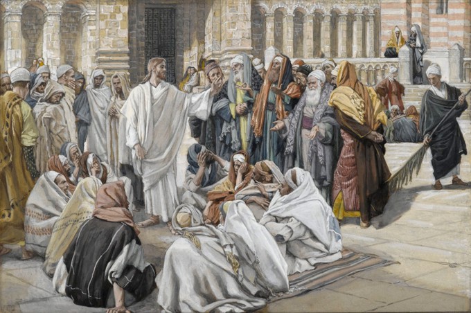 Farizeji ispituju Isusa - James Tissot