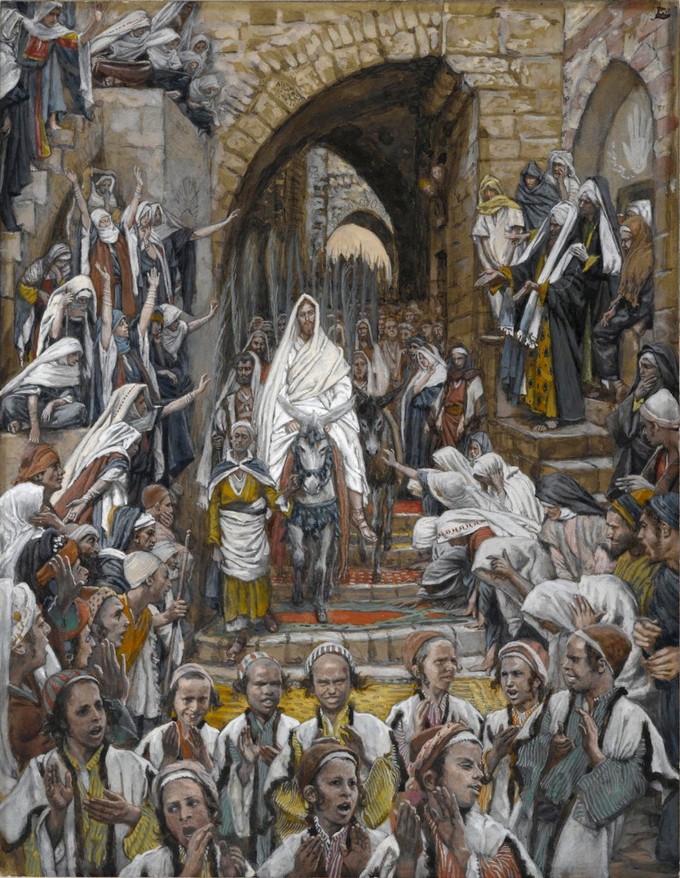 Procesija jeruzalemskim ulicama - James Tissot