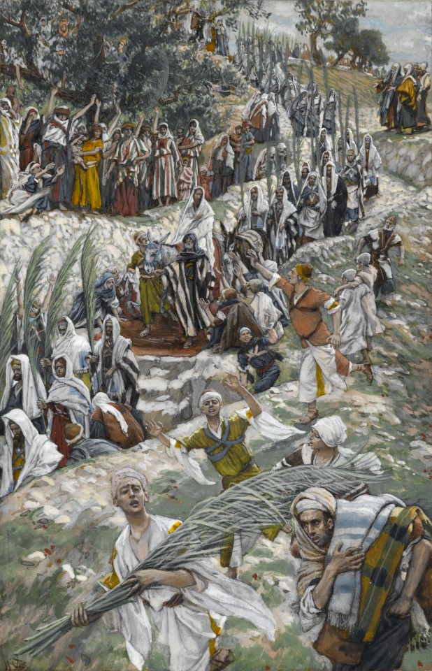 Procesija na Maslinskoj gori - James Tissot