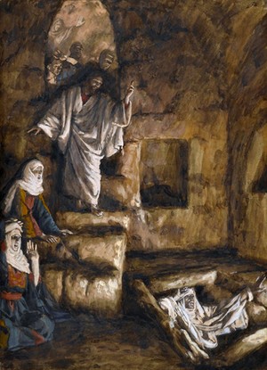 Uskrsnuće Lazara od mrtvih - James Tissot