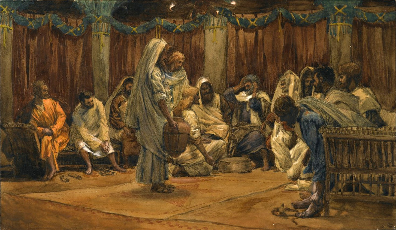 Pranje nogu - James Tissot